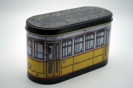 bus shape tin box