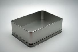 silve tin box